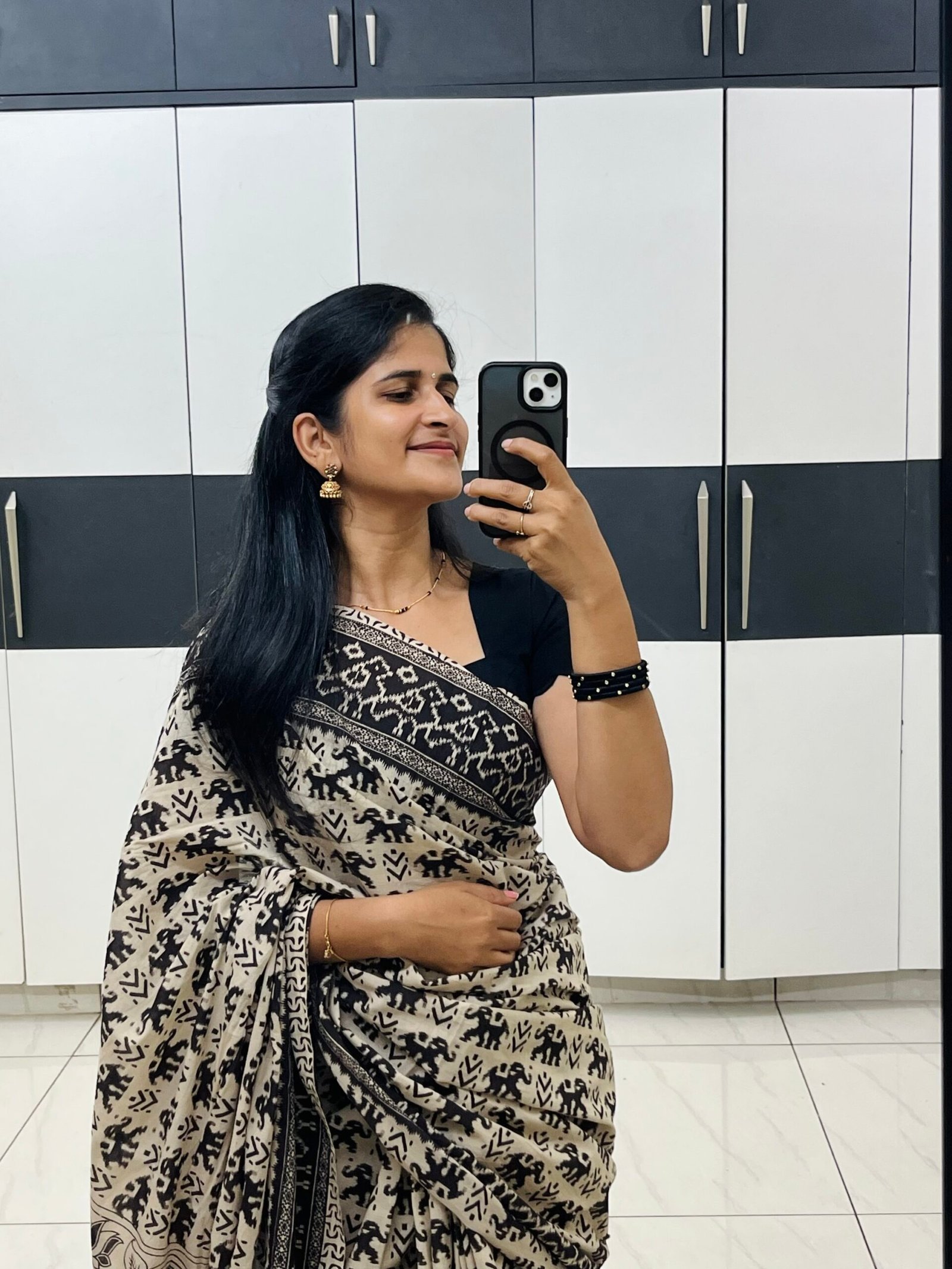 Kalamkari saree - Image 2